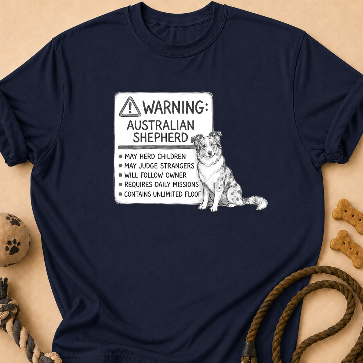 Warning Aussie T-Shirt