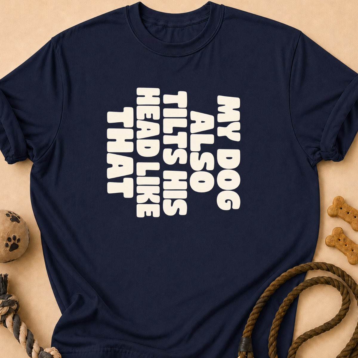 Tilted Head Aussie T-Shirt