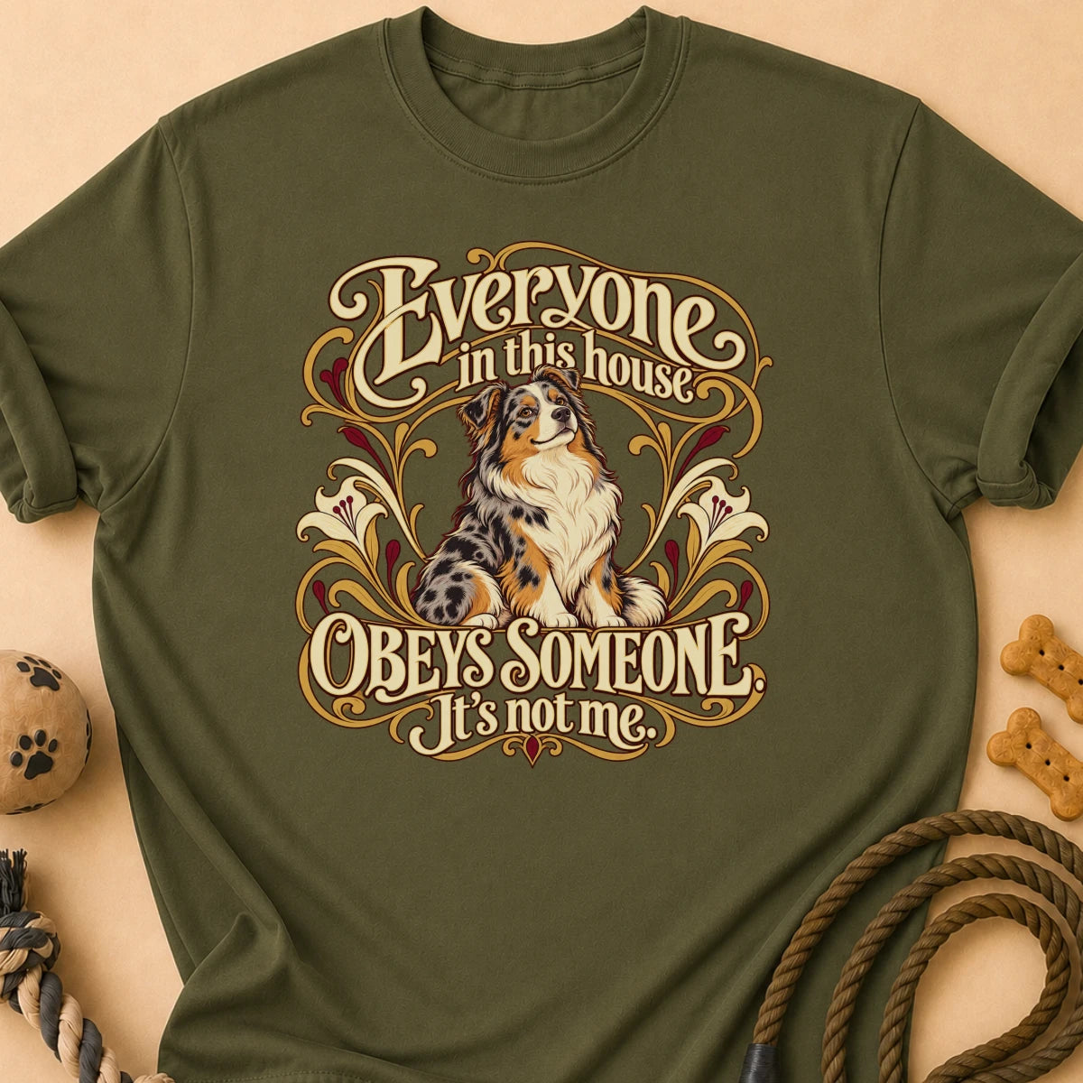 Obeys Someone Aussie T-Shirt