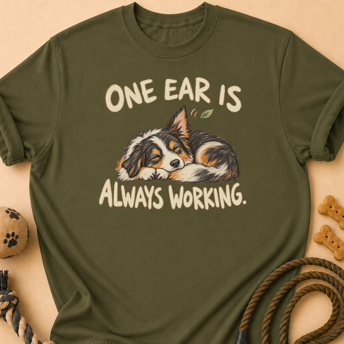 One Ear Aussie T-Shirt