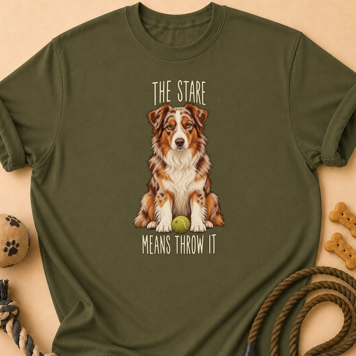The Stare Aussie T-Shirt