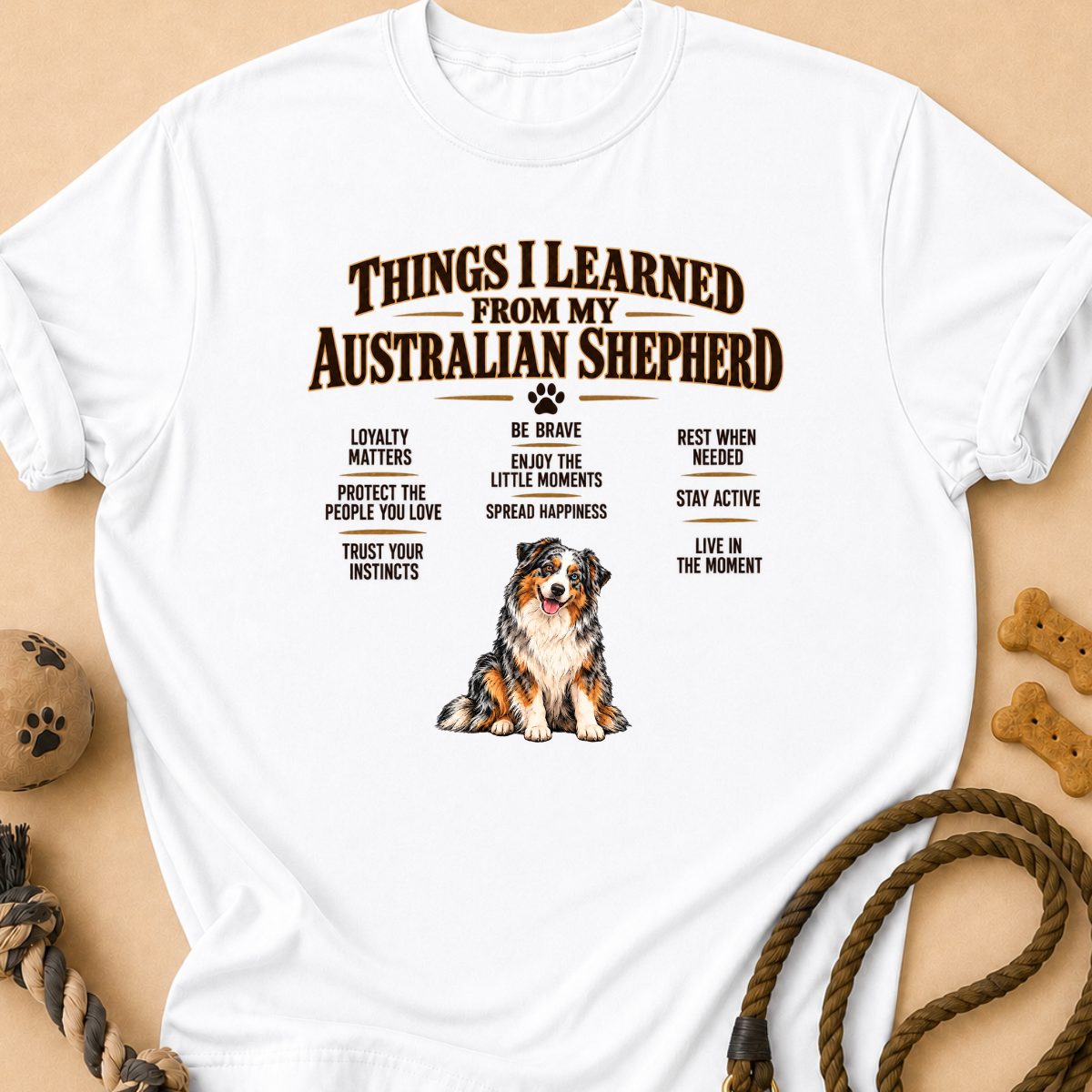 Things I learned Aussie T-Shirt