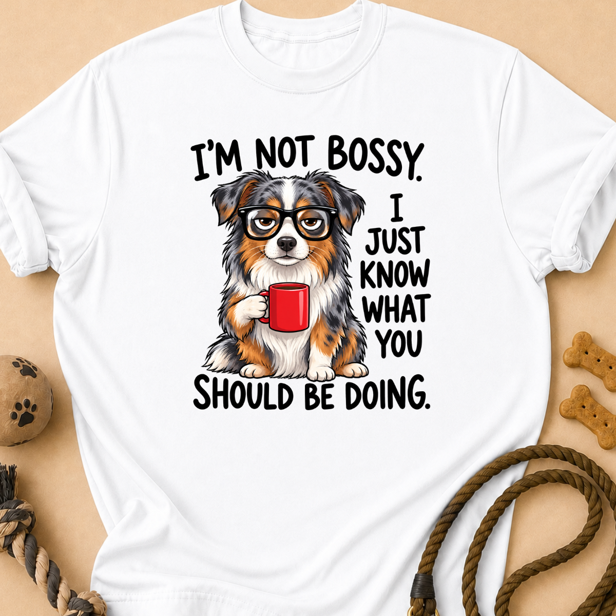 Not Bossy Aussie T-Shirt
