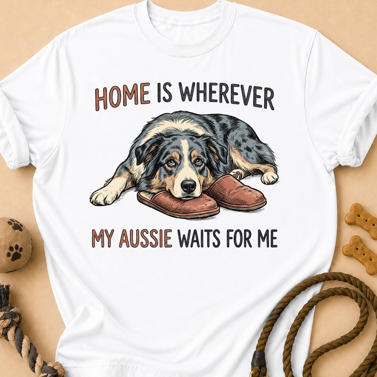 Home is Wherever Aussie T-Shirt