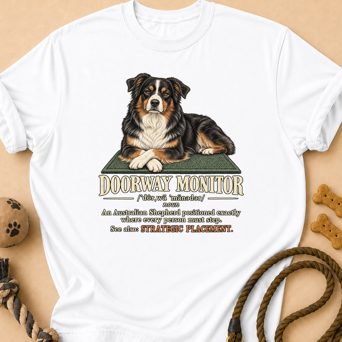 Doorway Monitor Aussie T-Shirt