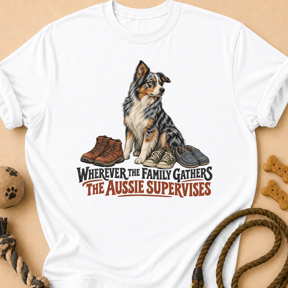 Family Gathers Aussie Moment T-Shirt