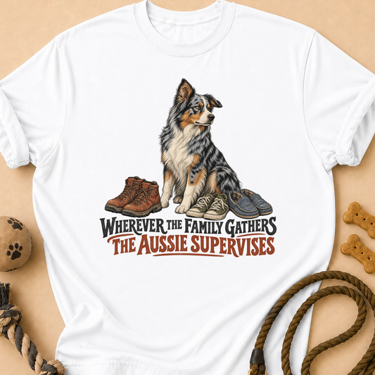 Family Gathers Aussie Moment T-Shirt
