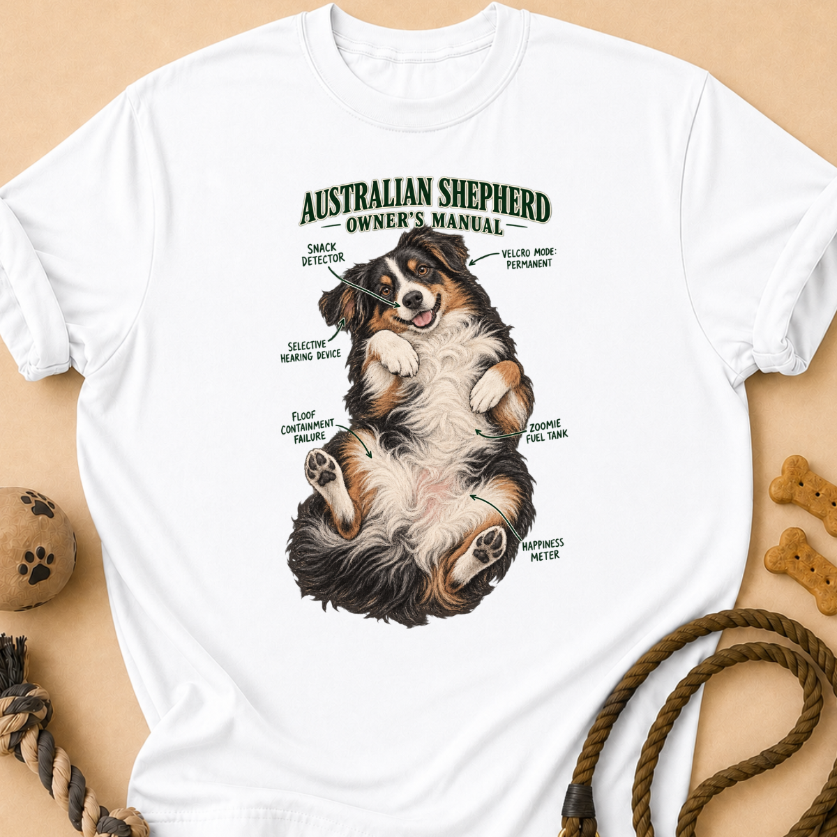 Owner's Manual -  Aussie T-Shirt
